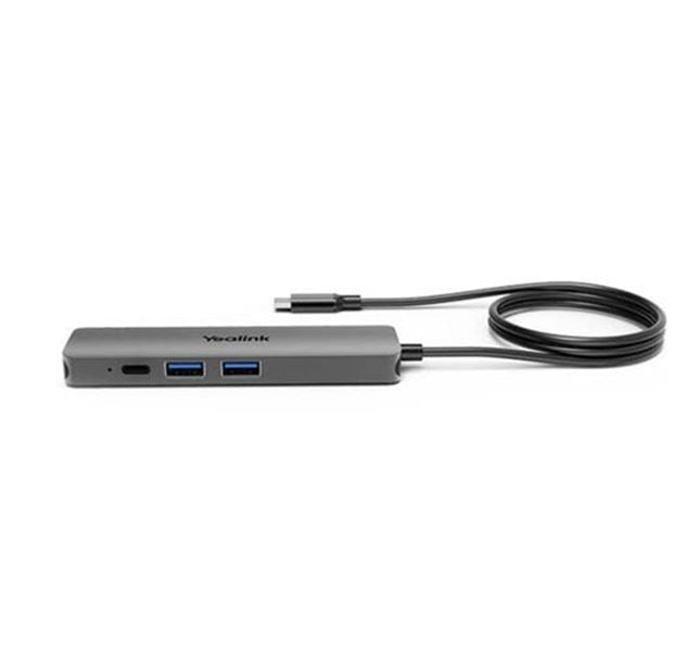 Yealink BYOD Box Cable Hub, with 1.5m USB-C Cable (USB-C to USB-A adapter included), easy plug&play setups,  Support to charging the connected laptop Yealink BYOD Box Cable Hub, with 1.5m USB-C Cable (USB-C to USB-A adapter included), easy plug&play setups,  Support to charging the connected laptop
